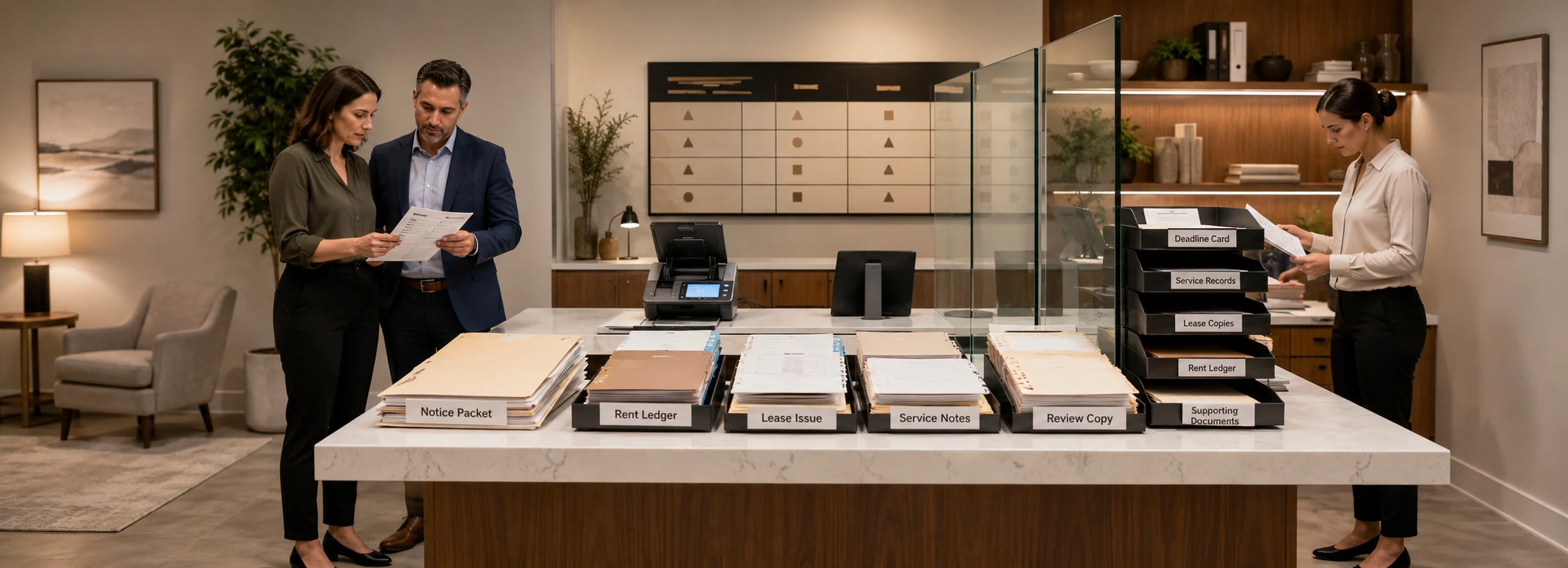 Eviction notice preparation, landlord tenant paperwork, court forms, and paralegal document support from Court Documents