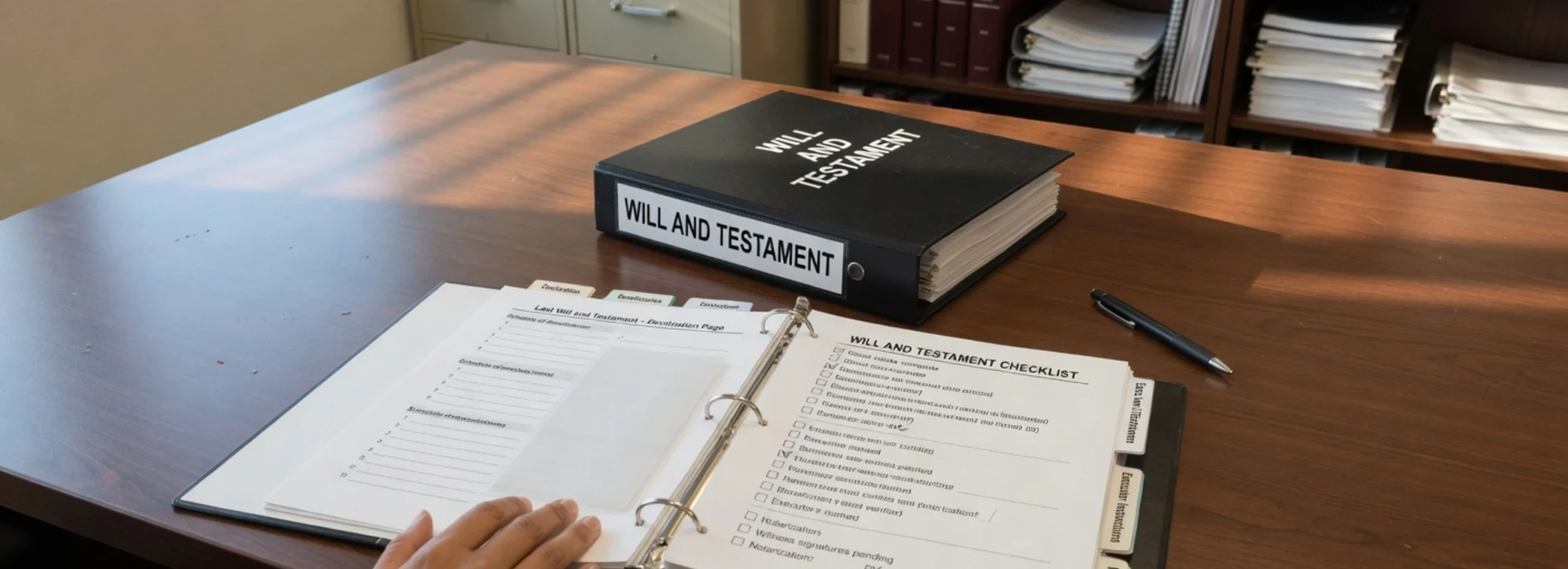 Will and testament legal document preparation, court forms, filing packets, and paralegal document support from Court Documents