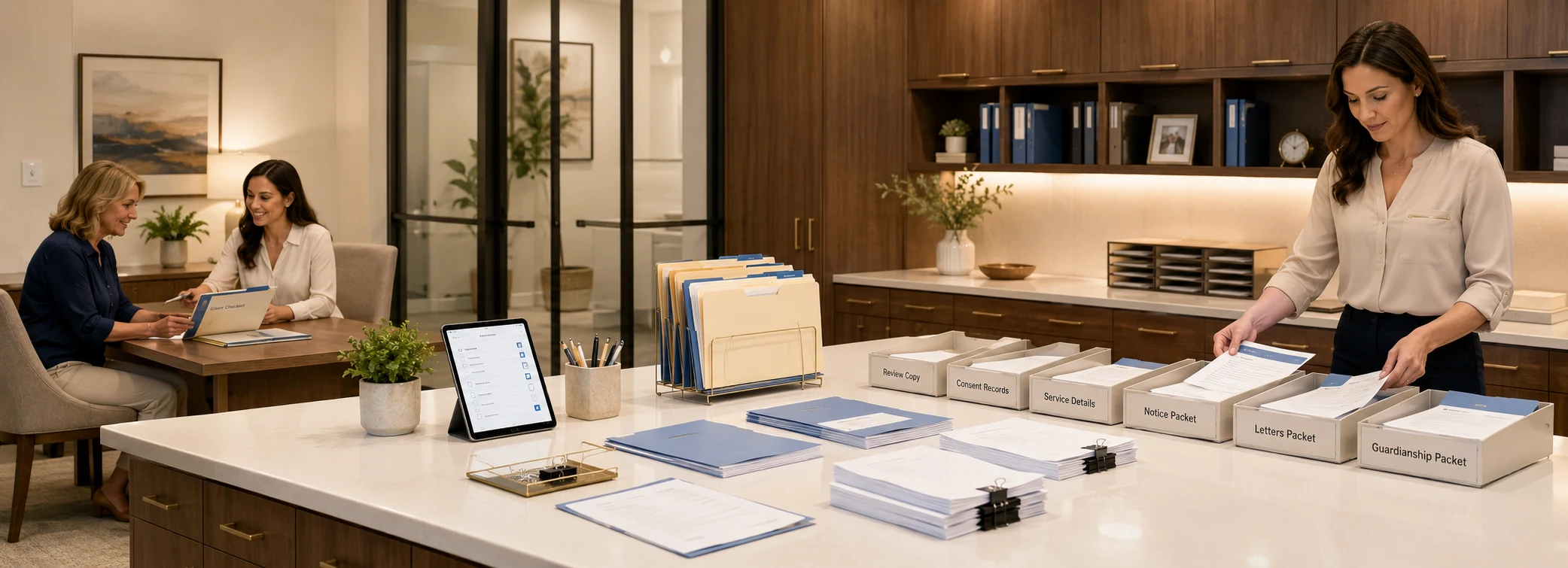 Guardianship forms, legal guardian petitions, temporary guardianship paperwork, and paralegal document support from Court Documents
