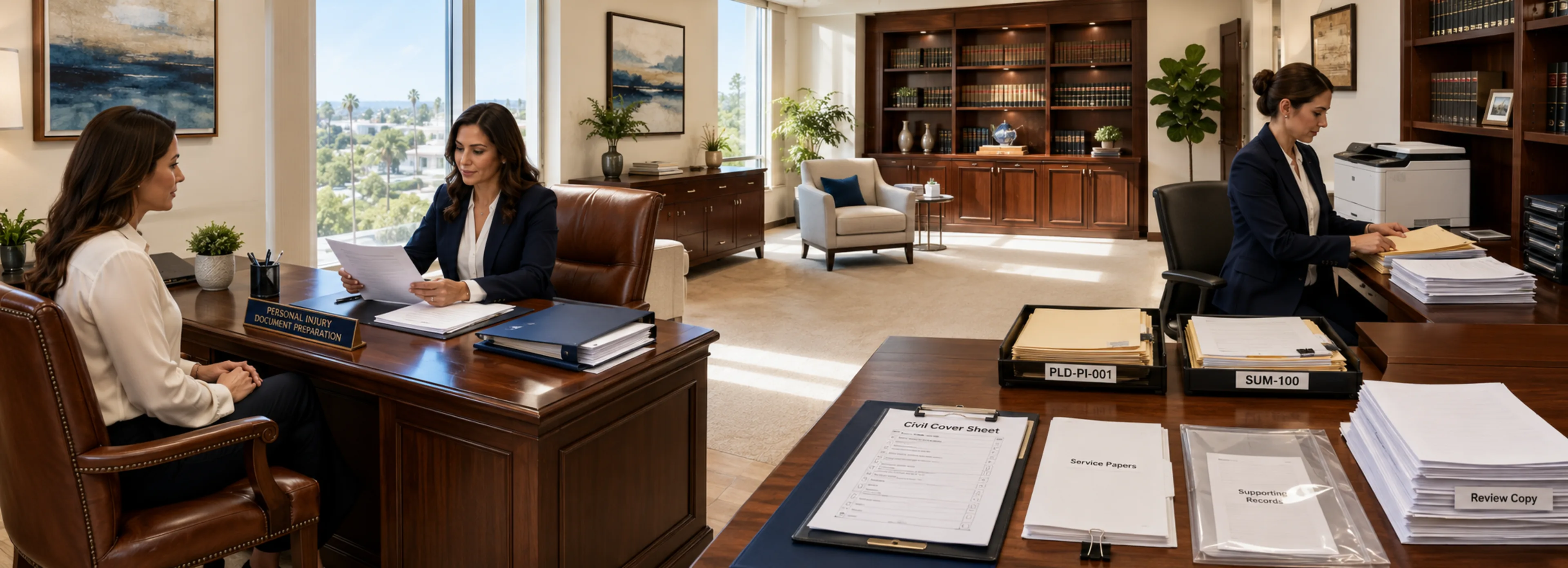 Personal Injury banner image for Court Documents